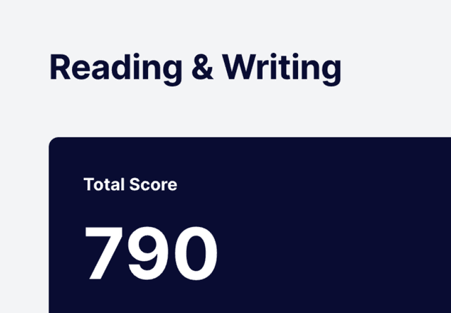 Section Score