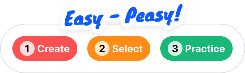 easy-peasy 3 steps